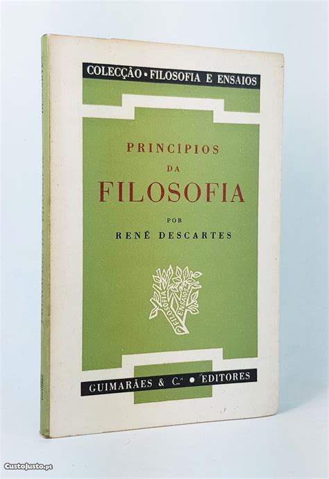 Princ Pios De Filosofia Ren Descartes Livros Venda Lisboa