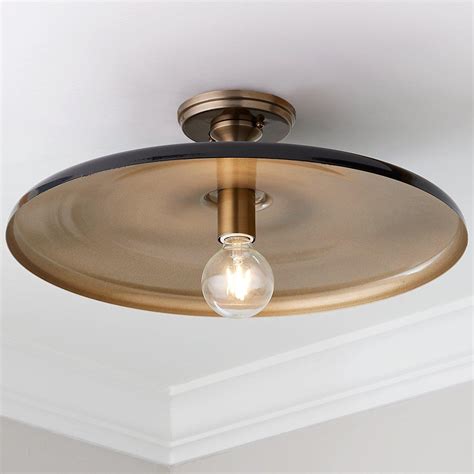 Chris Loves Julia Victor Semi Flush Ceiling Light