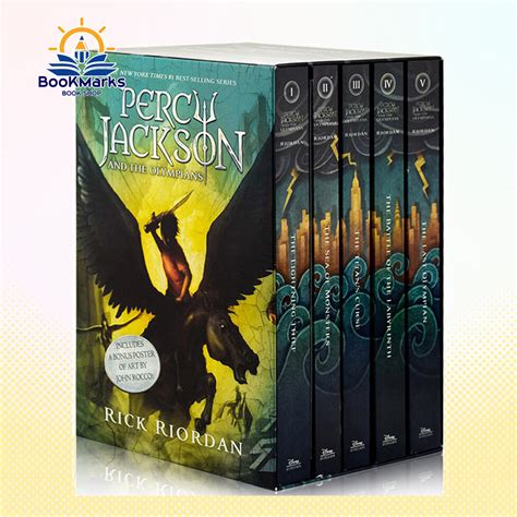 Box Set Percy Jackson And The Olympians Percy Jackson Author Rick