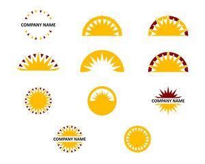 Yellow Sun Logo - LogoDix