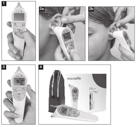 Microlife Ir200 Infrared Ear Thermometer User Manual