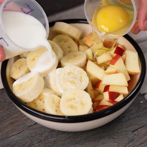 Bolo de Banana e Maçã Receitas Aprenda