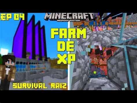 FARM De XP Survival Raiz 04 Minecraft Bedrock YouTube