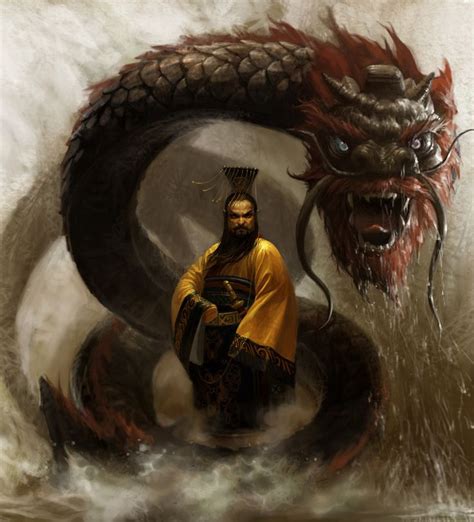 Emperor Huang Di By Austin Hsu Dragons Fantasy Concept Art Dragon