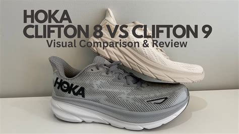 Hoka Clifton Vs Clifton Visual Comparison Review Youtube