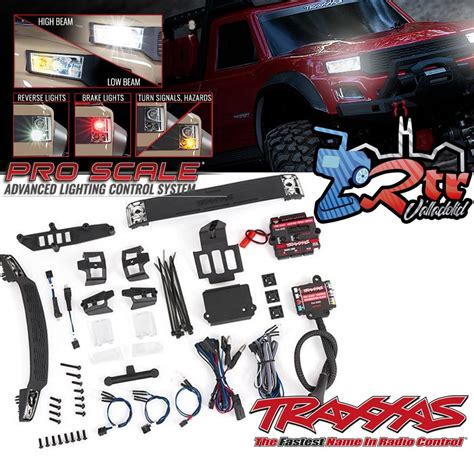 Luces LED Kit Pro Scale Traxxas TRX 4 Sport Waterproft TRA8085X