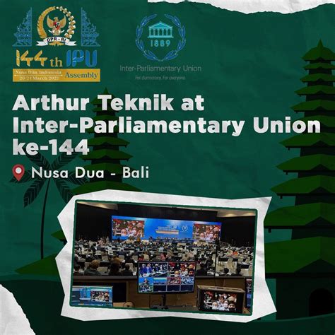 Rental Genset Inter Parliamentary Union Ke Arthur Teknik