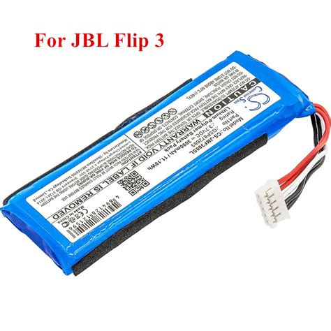 New GSP872693 For JBL Flip 3 Battery Flip 3 GRAY Speaker 3 7v 3000mah