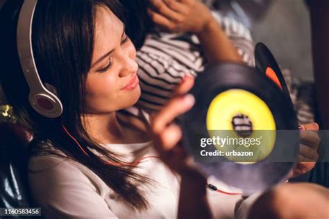 223 Girl Holding Vinyl Record Stock Photos High Res Pictures And