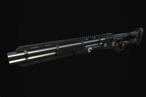 Double barrel shotgun [PBR] | 3D Weapons | Unity Asset Store