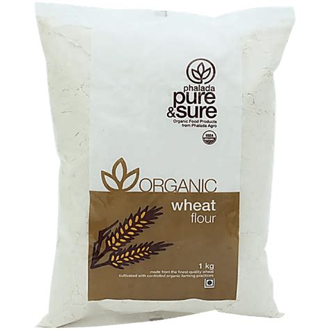 Buy Phalada Pure Sure Organic Wheat Flour 1 Kg Pouch Online At Best