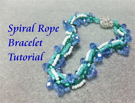 Spiral Rope Bracelet Beading Tutorial Gift From The Sea Bracelets