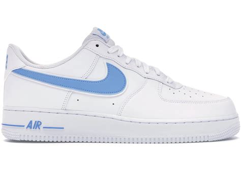 Nike Air Force 1 Low White University Blue Men's - AO2423-100 - US