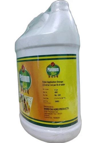 Liquid Platinum Plus L Fulvic Acid Fertilizers For Agriculture