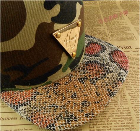 Camo & Snake Print SnapBack on Storenvy