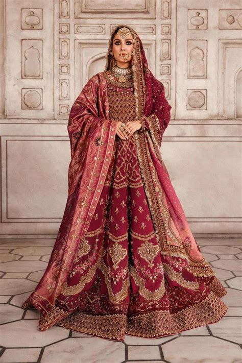 Pakistani Designer Bridal Dresses Maria B Brides 12