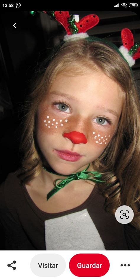 Carnival Face Paint Christmas Sweaters Painting Hair Make Up Xmas