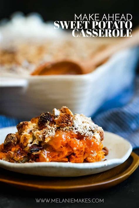 Delicious Make Ahead Sweet Potato Casserole Easy Recipes To Make At Home