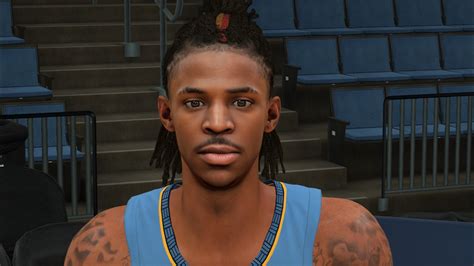 Nba K Ja Morant Cyberface And Body Model By Vindragon