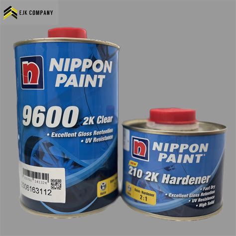 NIPPON Nax Premila 9600 Clear 2k Extra Solid With 210 Hardener NP600