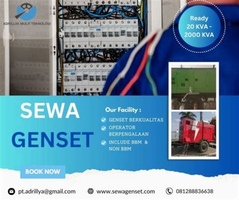 Sewa Genset Dki Jakarta Terbaik Pt Adrillya Solusi Teknologi