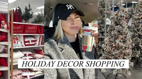 Vlog A Festive Day In My Life Vlogmas Christmas Decor Shopping At