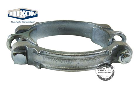 Dixon Double Bolt Hose Clamp With Saddle Big River Rubber And Gasket