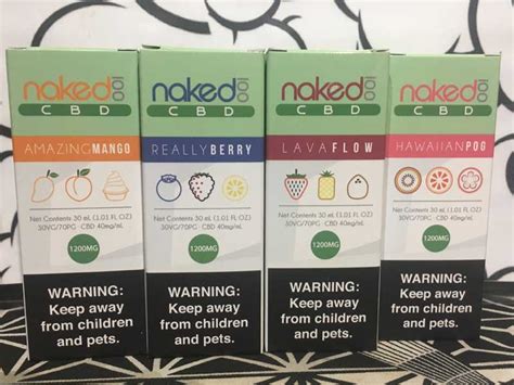 Naked CBD Lava Flow ml CBD mgCBD mg ストロベリーxココナッツxパイナップル