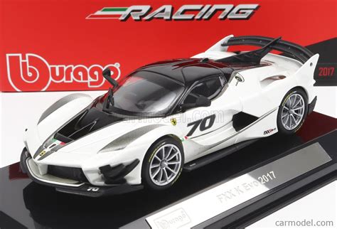 BURAGO BU36311WH BK Scale 1 43 FERRARI FXX K EVO N 70 FINALI MONDIALI