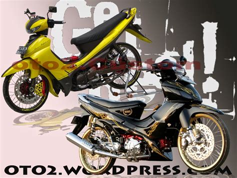 Modifikasi Supra X Warna Kuning Thecitycyclist