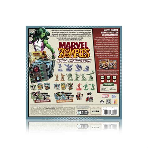 Marvel Zombies Um Jogo Zombicide Hydra Resurrection Expansão Shopdg