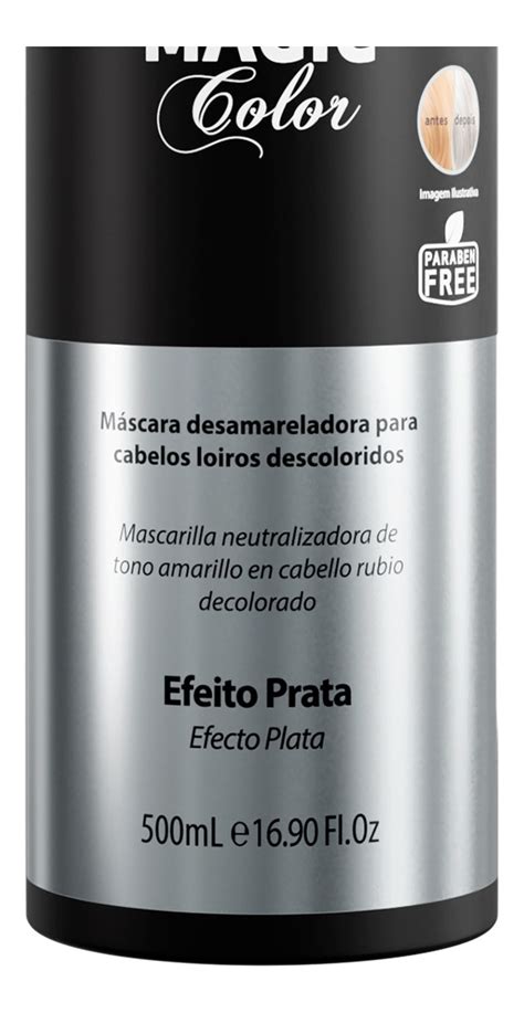 Kit 02 Magic Color Matizador Efeito Prata 500ml Parcelamento Sem Juros