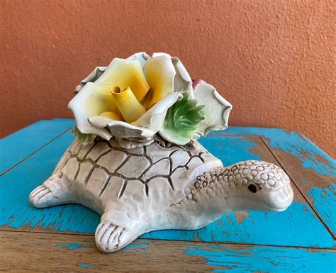 Capodimonte Turtle Etsy