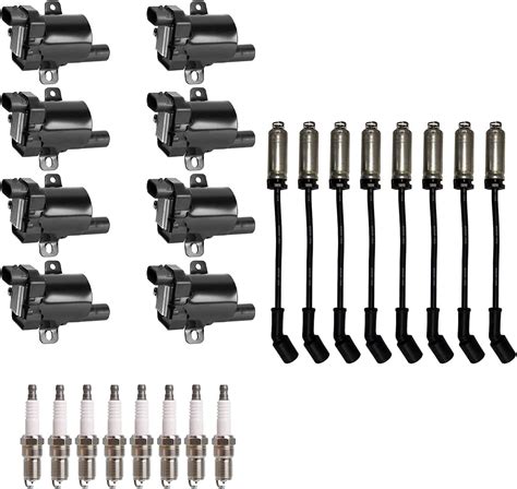 Amazon Ena Set Of Round Ignition Coil Pack And Platinum Spark