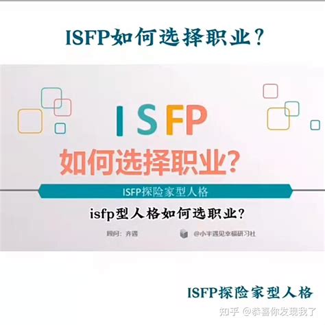 Mbti中的isfp探险家型人格适合什么职业 知乎