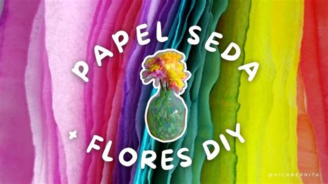 CÓMO HACER TU PROPIO PAPEL SEDA CHINA O CREPÉ IDEA DE FLOR DE PAPEL