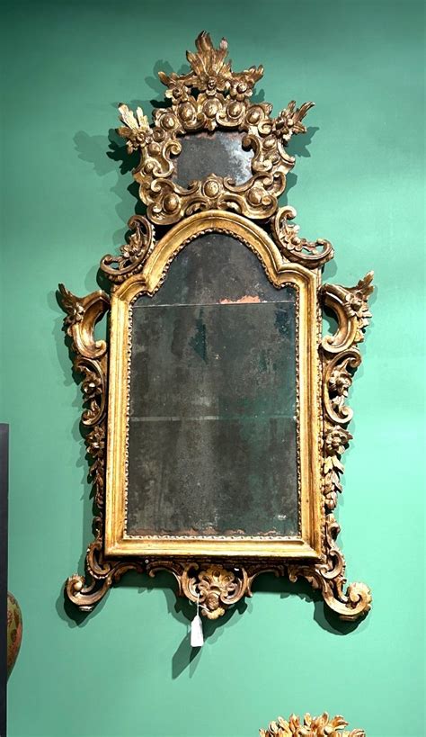 Proantic Miroir Italien Louis Xv