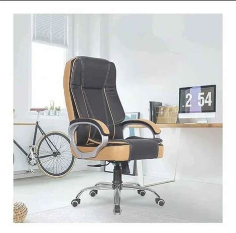 Leather Brand New Boss Chair High Back Black At Rs In Pune Id