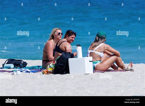 Ft Lauderdale Beach Florida And Bikini Girls On Spring Break