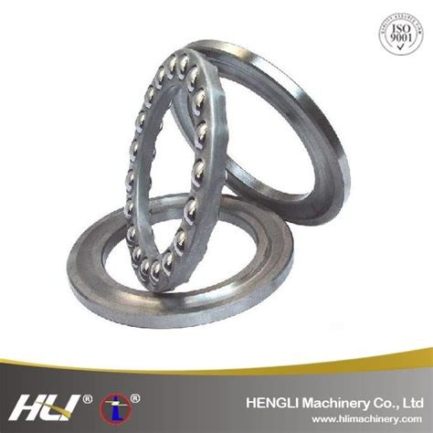 Single Direction Thrust Ball Bearings With Steel Cage Single