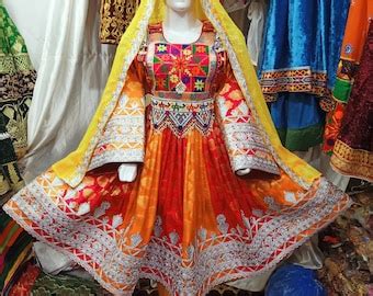 Afghan Kuchi Traditional Handmade Beautifull Dress Etsy