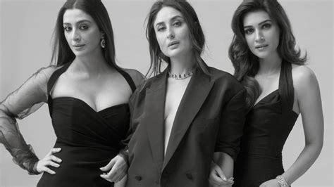 Kareena Kapoor Kriti Sanon And Tabu To Begin Filming For The Crew