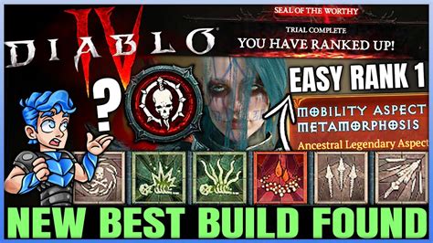 Diablo 4 New Best 100 1 SHOT FASTEST Necromancer Gauntlet Build