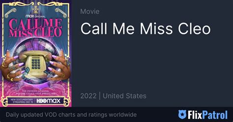 Call Me Miss Cleo Streaming • Flixpatrol