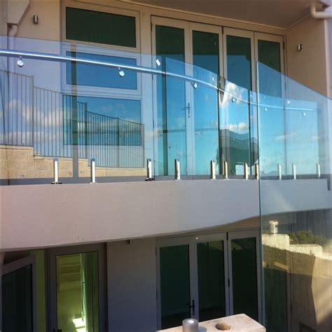 Outdoor Terrace Glass Railing Glass Decking Fencing Design