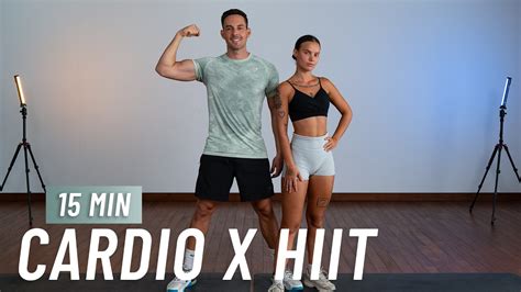 15 Min Cardio Hiit Workout All Standing Full Body No Equipment No Repeats Youtube