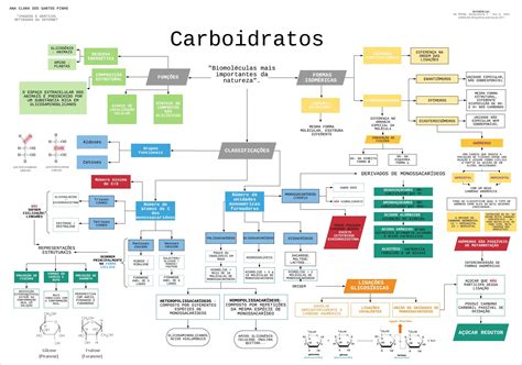 Mapa Mental Sobre Carboidratos FDPLEARN