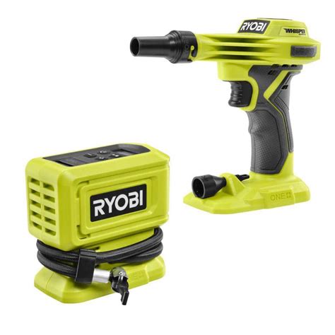 Ryobi One V Cordless High Pressure Inflator With One V Cordless