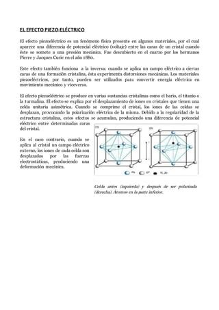 Efecto piezo elëctrico PDF