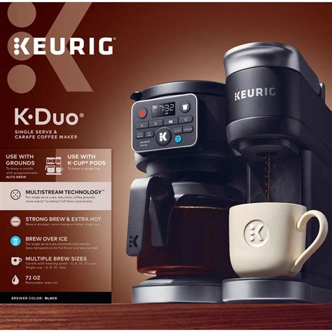Keurig K Duo Hot And Iced Single Serve Carafe Coffee Maker New Nd Edit EBay